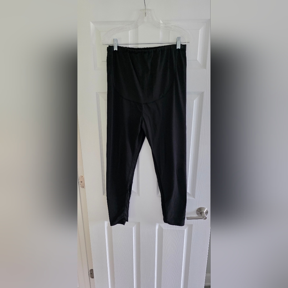 2 Maternity Black Leggings